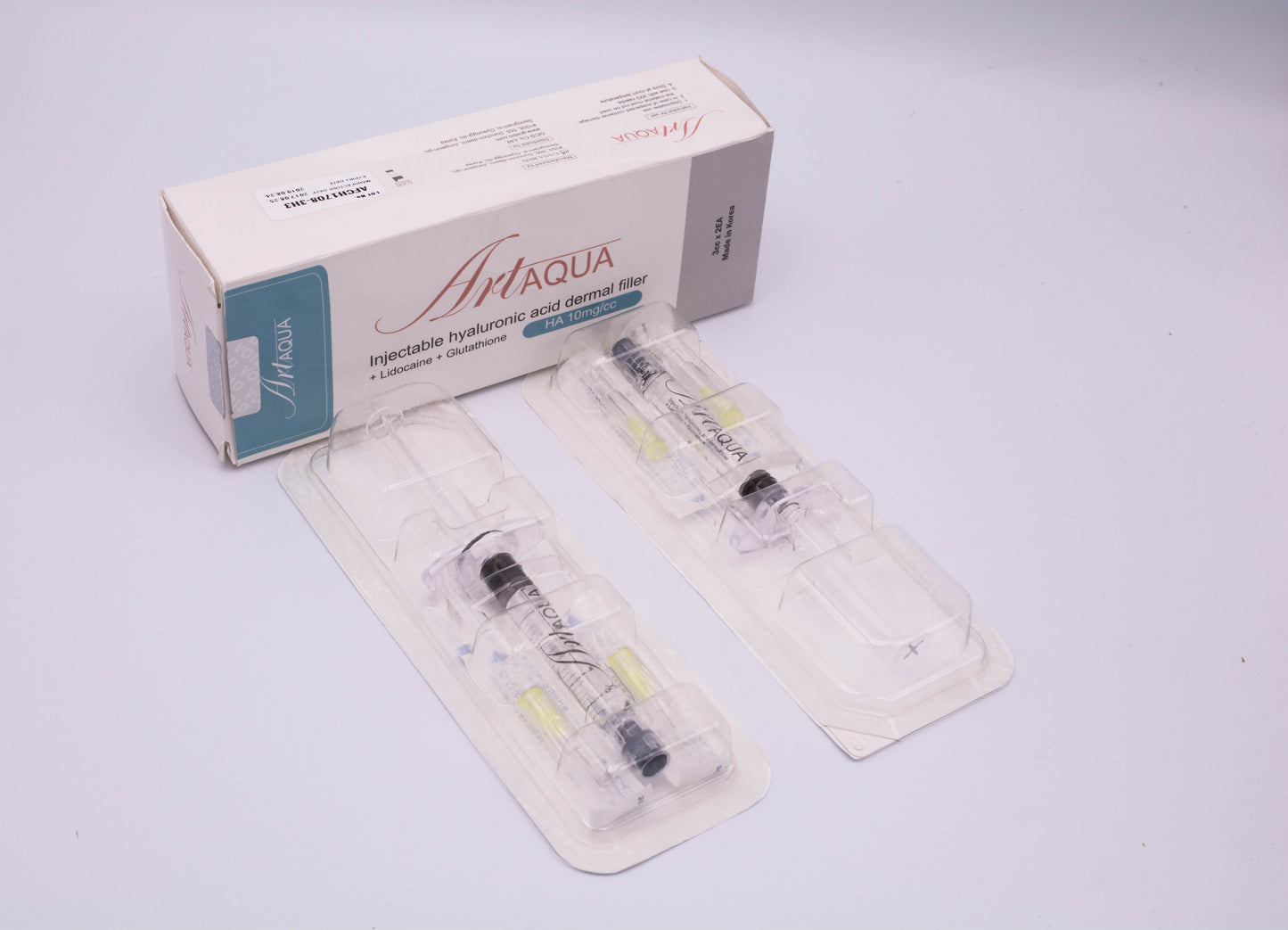 image showing front of Artaqua dermal filler