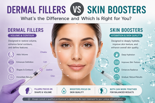 Dermal Fillers vs Skin Boosters: What’s the Difference and Which Is Right for You?