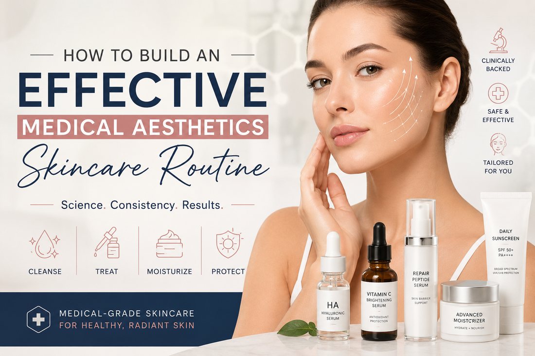 How to Build an Effective Medical Aesthetics Skincare Routine