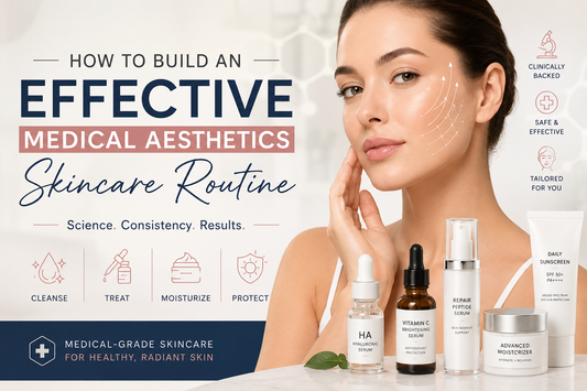 How to Build an Effective Medical Aesthetics Skincare Routine