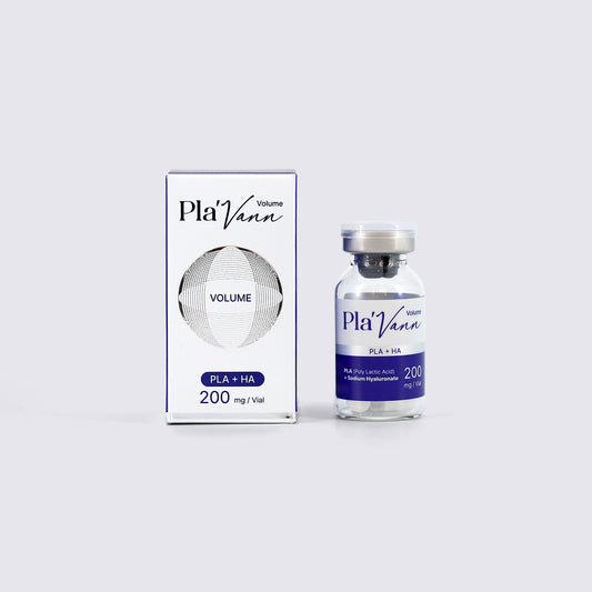 Pla'Vann Volume packaging and bottle on a white background