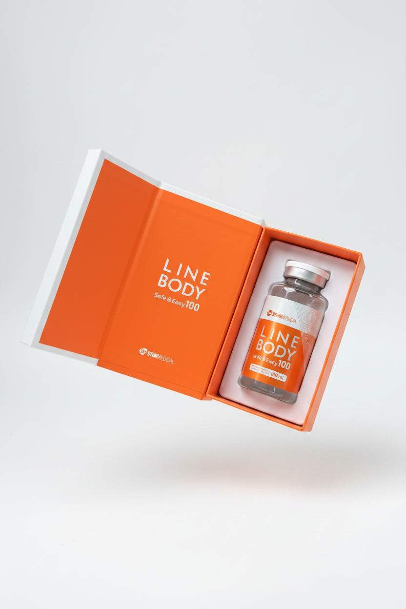 Opened Line body hard type 100vial filler box for buttocks augmentation 