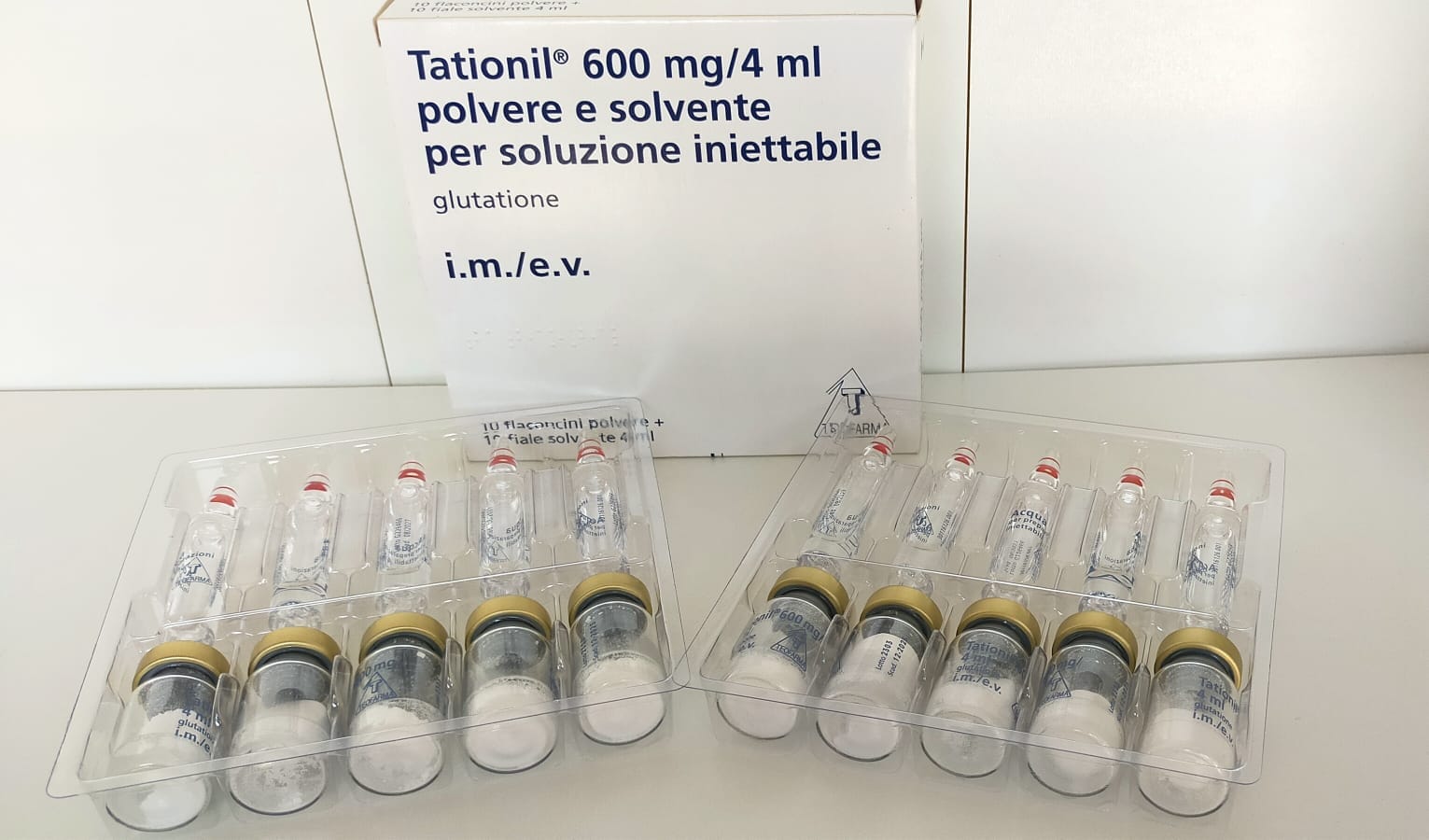 TATIONIL GLUTHIONE 600MG/4ML