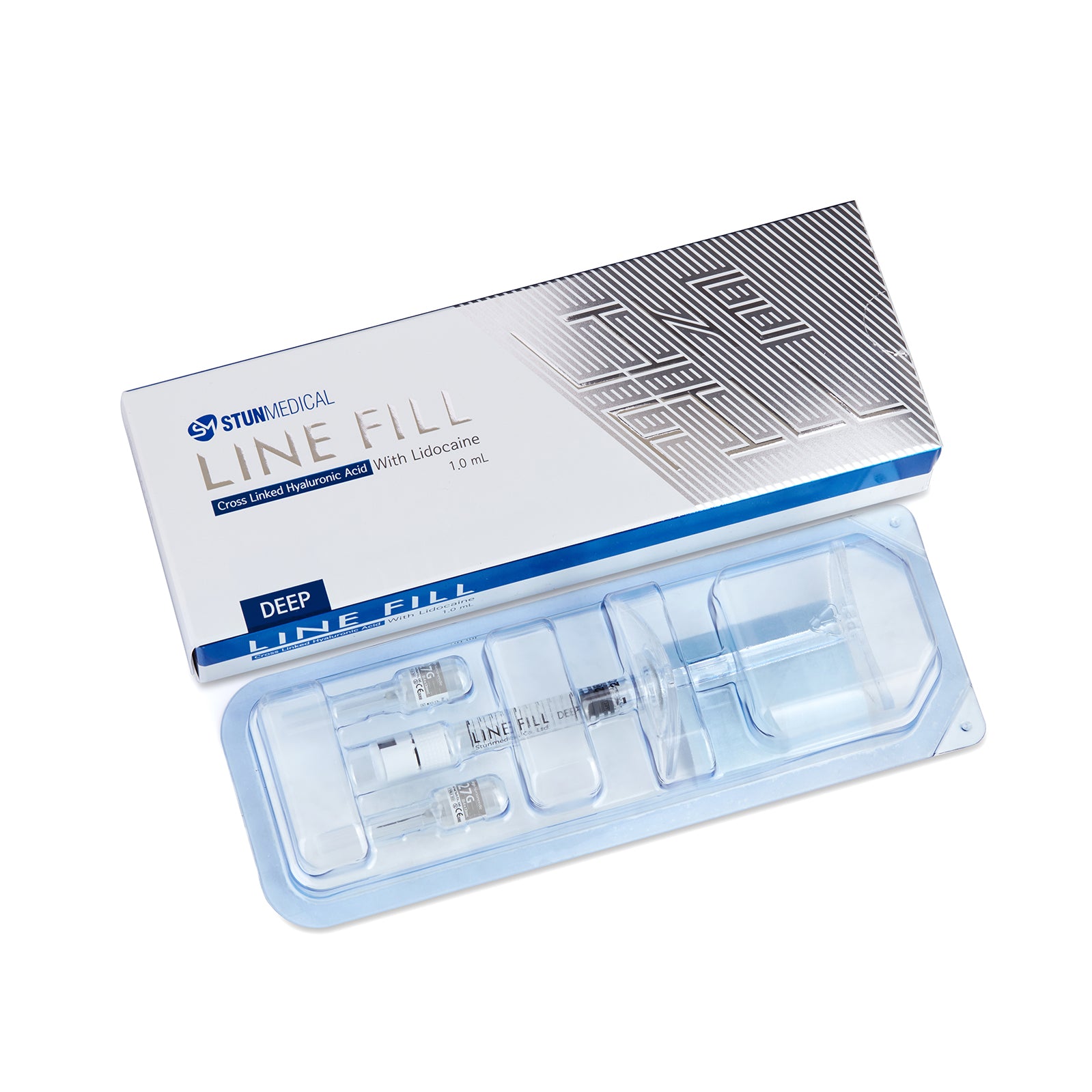 Stun Medical Line Fill packaging on a white background