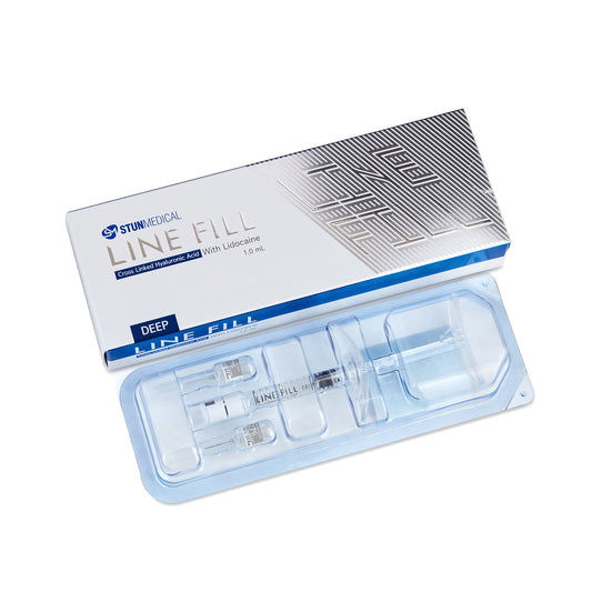 Stun Medical Line Fill packaging on a white background