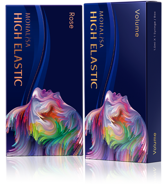 image showing two boxes of Monalisa high elastic HA fillers on sale 