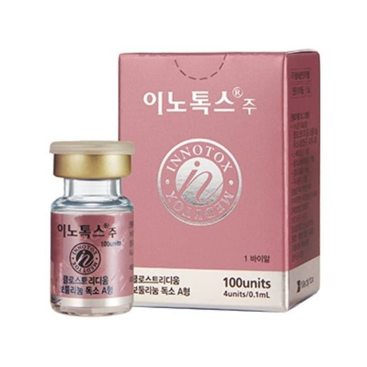 alt="Buy Innotox 100 Units Korean liquid injectable vial for professional aesthetic clinics