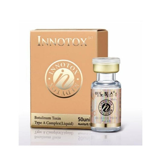 Buy Innotox 50 Units Korean liquid injectable vial for professional aesthetic clinics