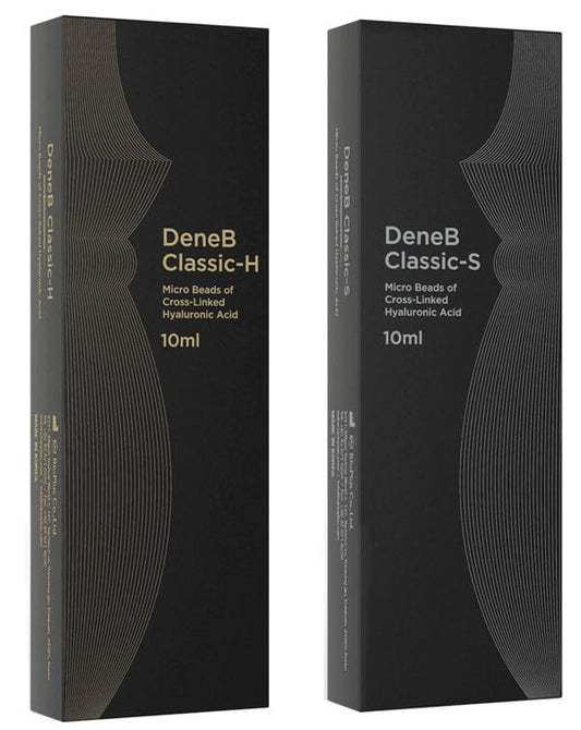 front package of DENEB CLASSIC-H (NO LIDO) - ce certified body filler on sale in uk gofillerss.com